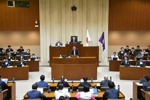 議会の様子